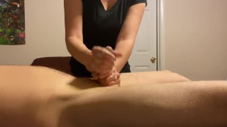 Extreme Post Orgasm Torture on the Head After he Cums