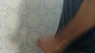 Delicious shower with cumshot