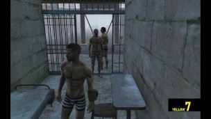 Hot Male Prison - You Are Allowed to Wear Only Boxers Shorts, Mate!