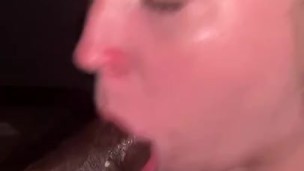 She don’t want cum n her mouth
