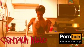 handsome guy lip syncs: The Doors "not to touch the earth"