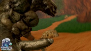 Surrounded, Hyper Sangheili Muscle Growth Animation