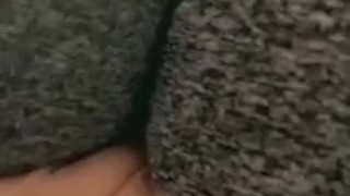 Rubbing my clit through my leggings 