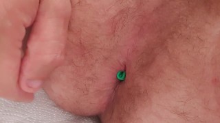 Balloon anal insertion