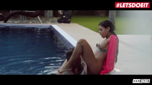 XXXShades - Canela Skin Huge Ass latina Colombiana Banged By Horny Pool Boy