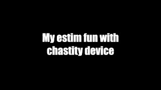 Estim e-stim dripping cum