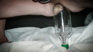 Home alone playing anal