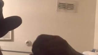 Busting a nut 