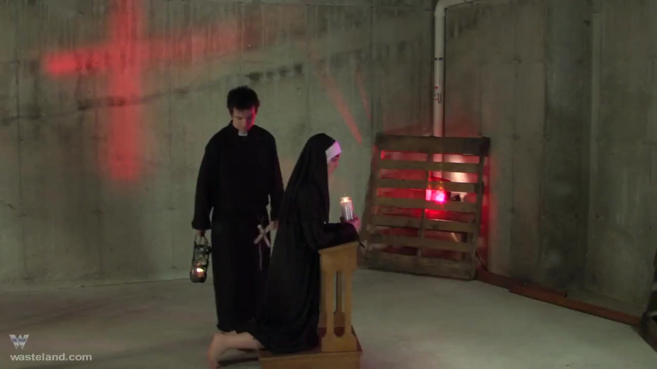 Preview 1 of Nun Priest Cosplay Religious Fantasy
