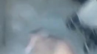 En el baño