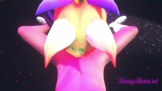 League of Legends Hentai - Ahri Star Guardian Hard Sex