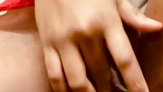 Young ebony Christmas Squirting cum