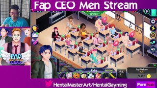 Taxi fees! Fap CEO Men Stream #42 W/HentaiGayming