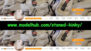SK Fistpunching my heavy stretched balls