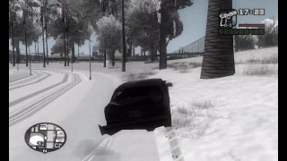Fudendo a Mamãe Noel no Natal no meio da Neve - Gta sa