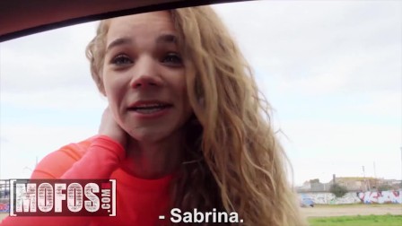 Mofos - Horny teen Sabrina Spice Auto Stops For A Dick