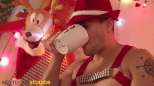 Santa's Thick Dick Drills Naughty Elf - NextDoorStudios