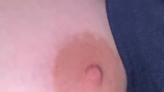 A close up of my big fat titties 