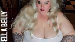 FEMDOM BBW SMOKES while telling you how to stroke that hard cock! JOI/FEMDOM/SMOKING/EDGING