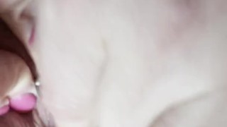 Solo MILF with butt plug close up!