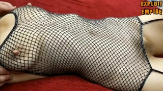 Tickling SAGGY TITS Sexy MILF - TICKLES Hairy Armpits - Tickling Big NATURAL TITS - HOT Ticklish