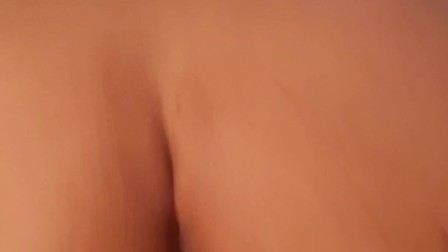 He surprised me from behind and puts a finger in my ass... amateur arab big ass