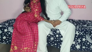 Everbest indian wife fucked by father in law with clear hindi voice