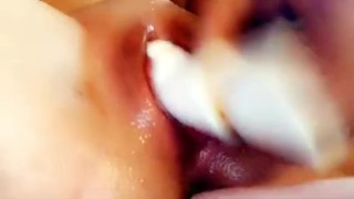 Double Stuffed Bunny Squirts For Daddy