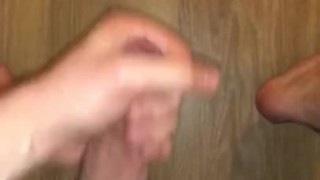 Cumming on the floor