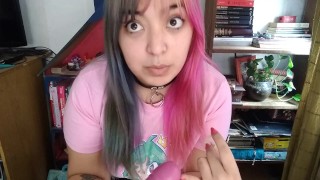 Como colocar un condón con la boca (en pene grande) by Reyna Tirana