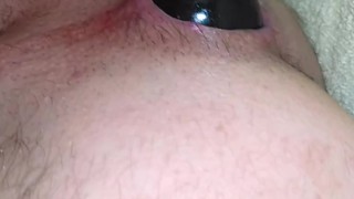 You can see inside my ass! - Inflatable ButtPlug