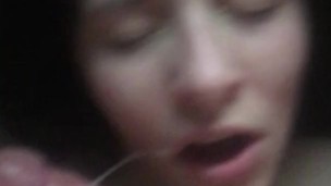 Wake Up Face Fuck Throatpie • Cum deep in her throat for breakfast yummy