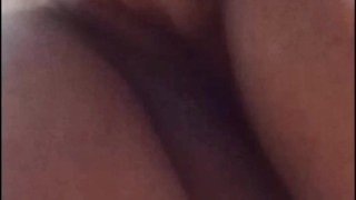 In the bathroom at work