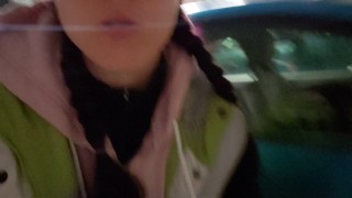 He Caught me Pissing In His Car Park