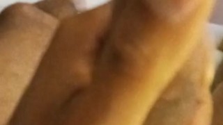 Me stroking my big dick