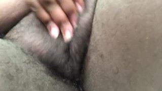 Black BBW first time squirting 