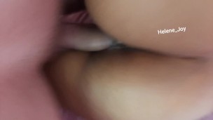 amateur- Fucks Me And He Cums In My Big Ass _ anal Crempie  Cumshot _ Helene_Joy  good pain