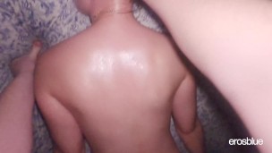 Oiled up and fucked from behind - ErosBlue amateur