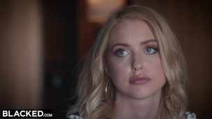 ebonyED Sex-addicted tiny Blonde can't resist BBC