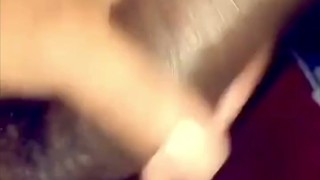 First Cumshot Of 2021 BBC Grunts & Shoots A Thick Load & Plays With The Mess Before Work