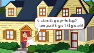 Griffin - Lois Has Fun With Peter, Quagmire and Donna - Sex Cartoon Hentai P74