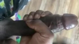 Me stroking my dick