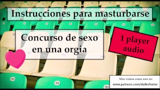 JOI - Concurso sexual. ¡Intenta correrte el primero!