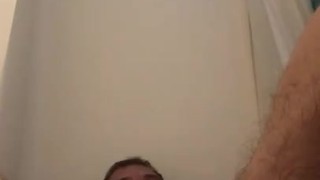 Playing in the tub