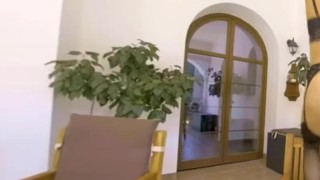 Cindy Shine gives a perfect striptease! Petite Asian brunette with perfect tits!