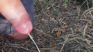 Huge cumshot with a big dick