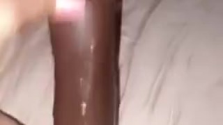 BBC Dildo make my pussy creamy