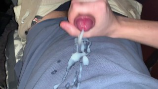 After 7 Days of Abstinence Big Load Jerk off Orgasm Huge cumshot Handjob Splashed horny 4k 60fps