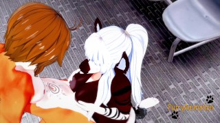 Furry Hentai - Zebra & Fox Yiff