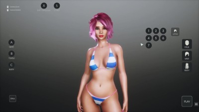 Hentai One Piece Bikinis - SunbayCity [SFM Hentai game] Ep.1 Wandering around in a sexy red one piece  swimsuit in a GTA parody Porn Videos - Tube8